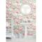 Wallpops Pink Flamingo Beach Peel & Stick Wallpaper